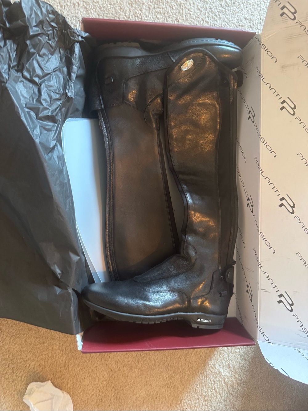 Brand new in box Parlanti K boots 41 SH black